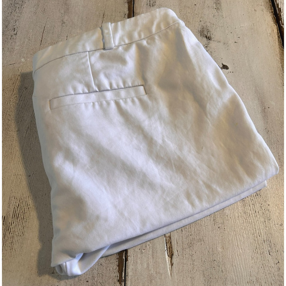 Michael Kors Women's White Straight Trousers Size 10 L28 Excellent Condition - Picture 13 of 13